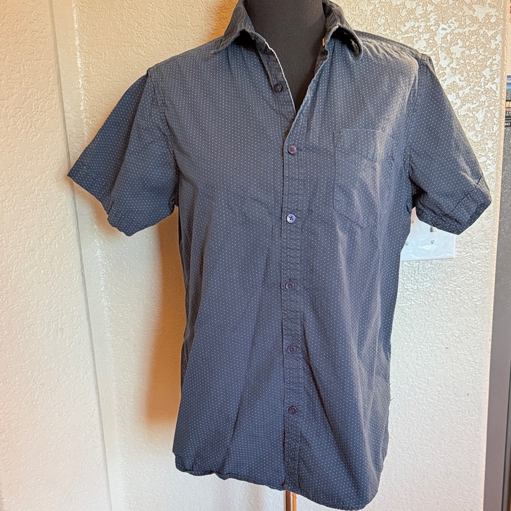 Men's Navy Button Down Shirt